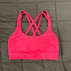 Lululemon Athletica Bright Pink Sports Bra